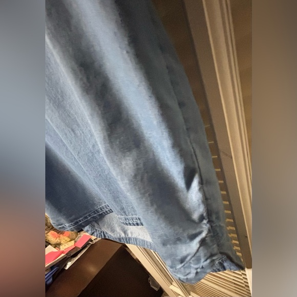 Blue Denim Tank Dress- Size 16/18 - Picture 5 of 10